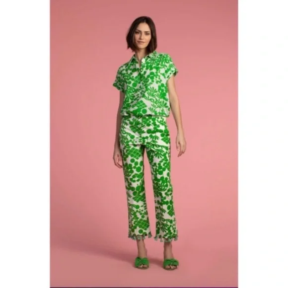 Trina Turk Bali Blossom Trousers - Picture 7 of 7
